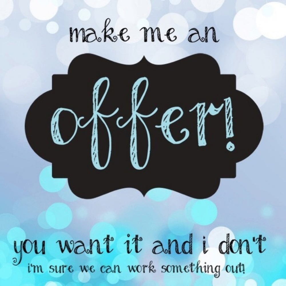 Make me an offer!